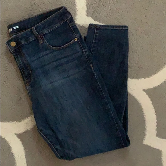 Old Navy Denim - Old Navy Rockstar super skinny jeans in dark denim